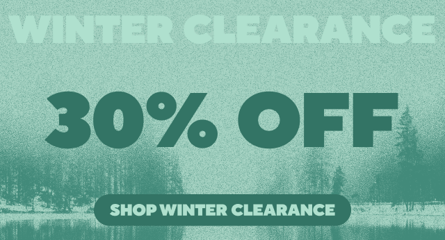 30% Off Winter Clearance Sale