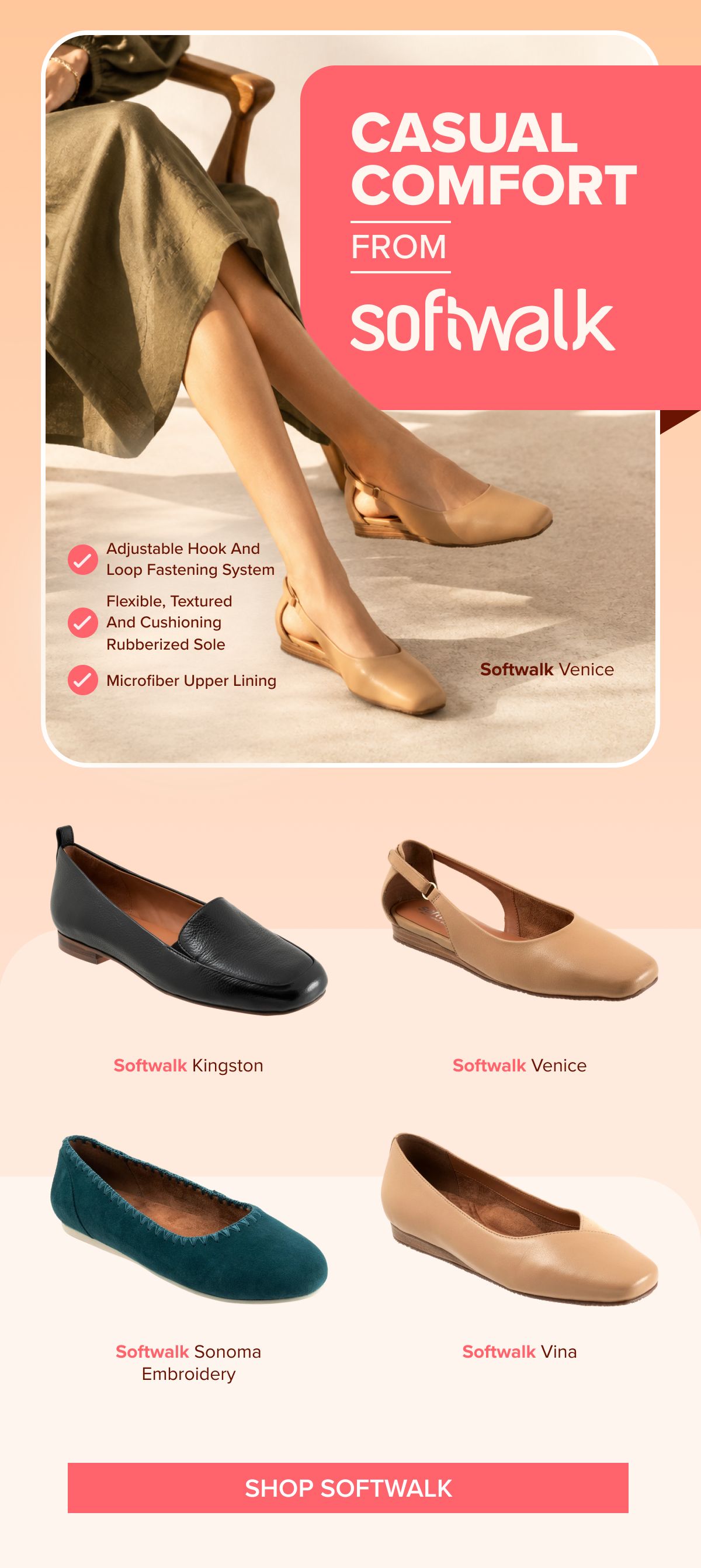 Casual Comfort From Softwalk