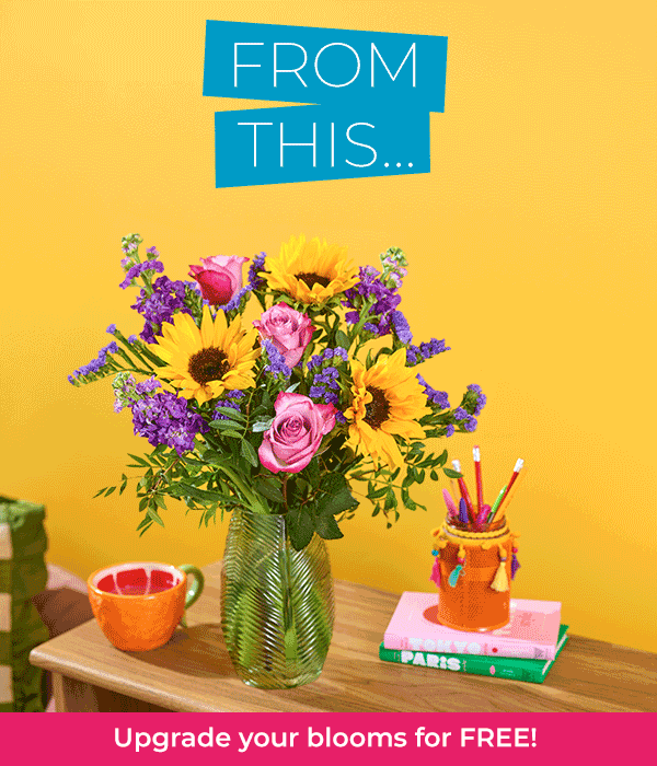Free bee with your blooms