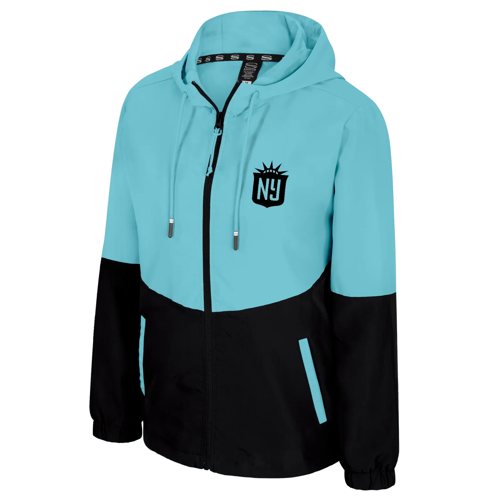 Image of Women's Gotham FC Legends Effort Full-Zip Woven Jacket