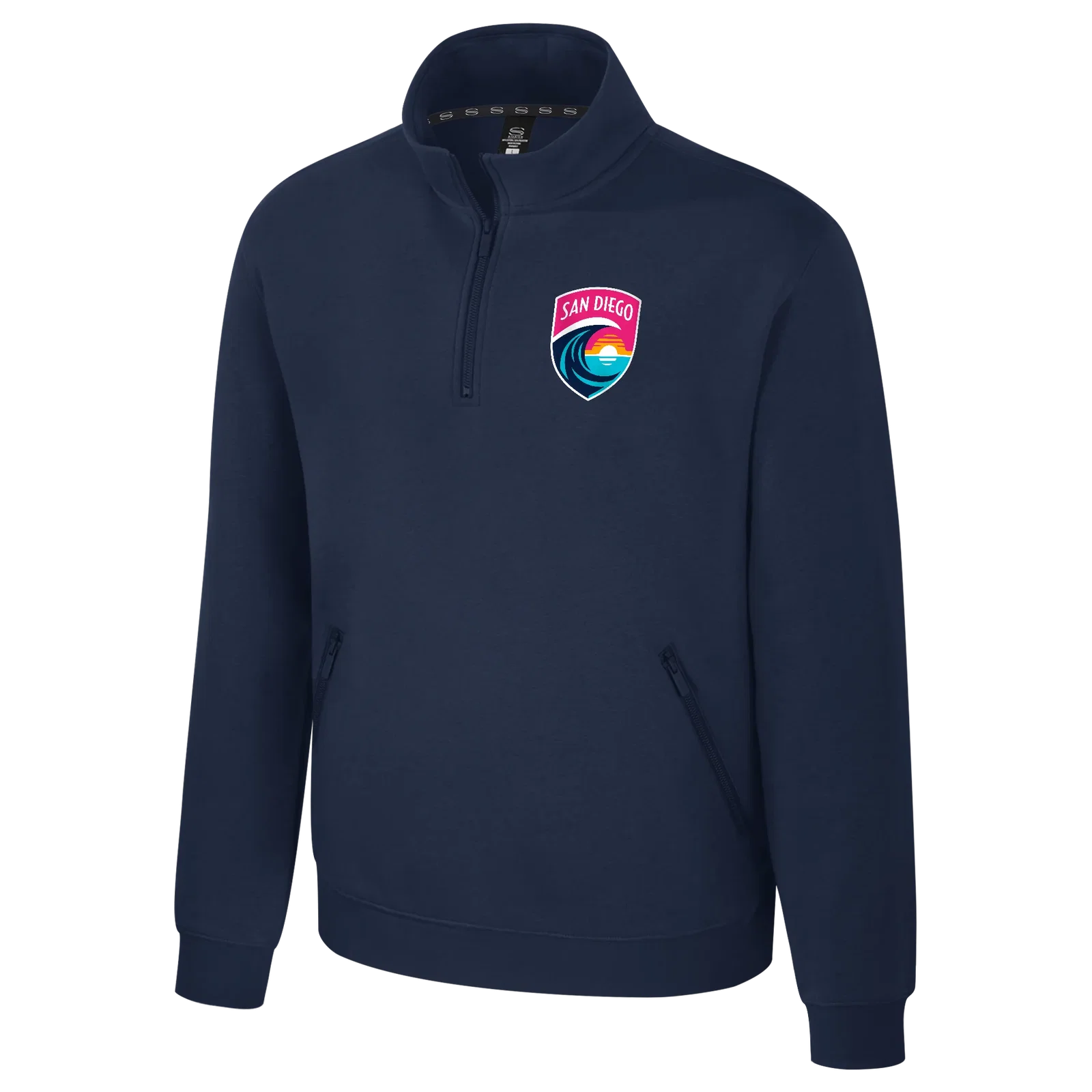 Image of Unisex San Diego Wave FC First Team Quarter-Zip