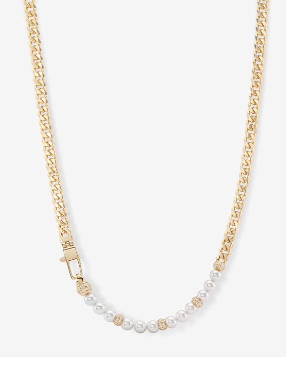Julian Loves Pearls Necklace 5mm