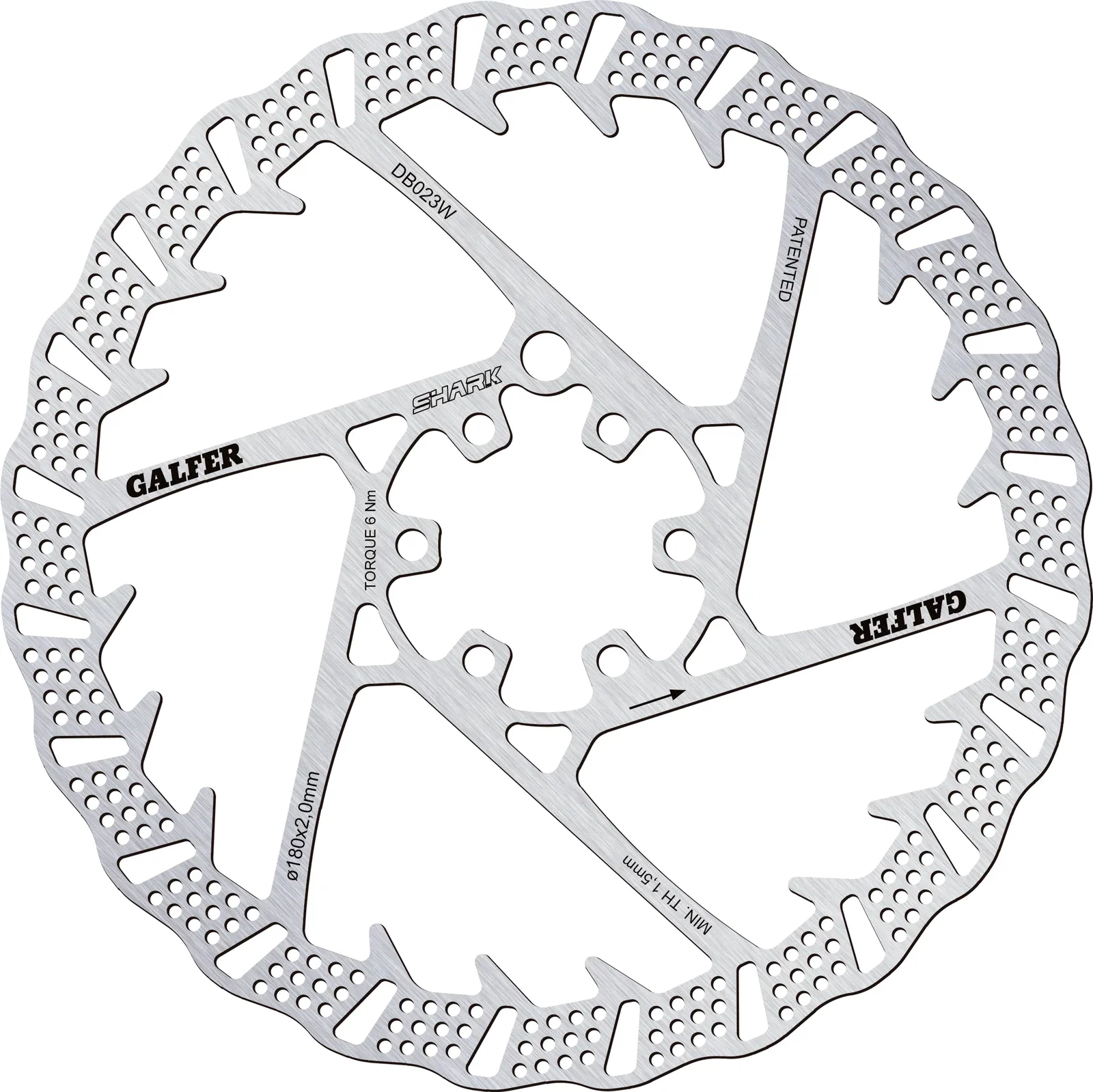 Image of Galfer - SHARK® Bremsscheibe