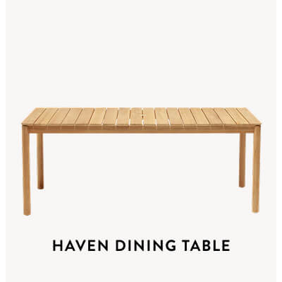 Haven Outdoor Rectangular Dining Table