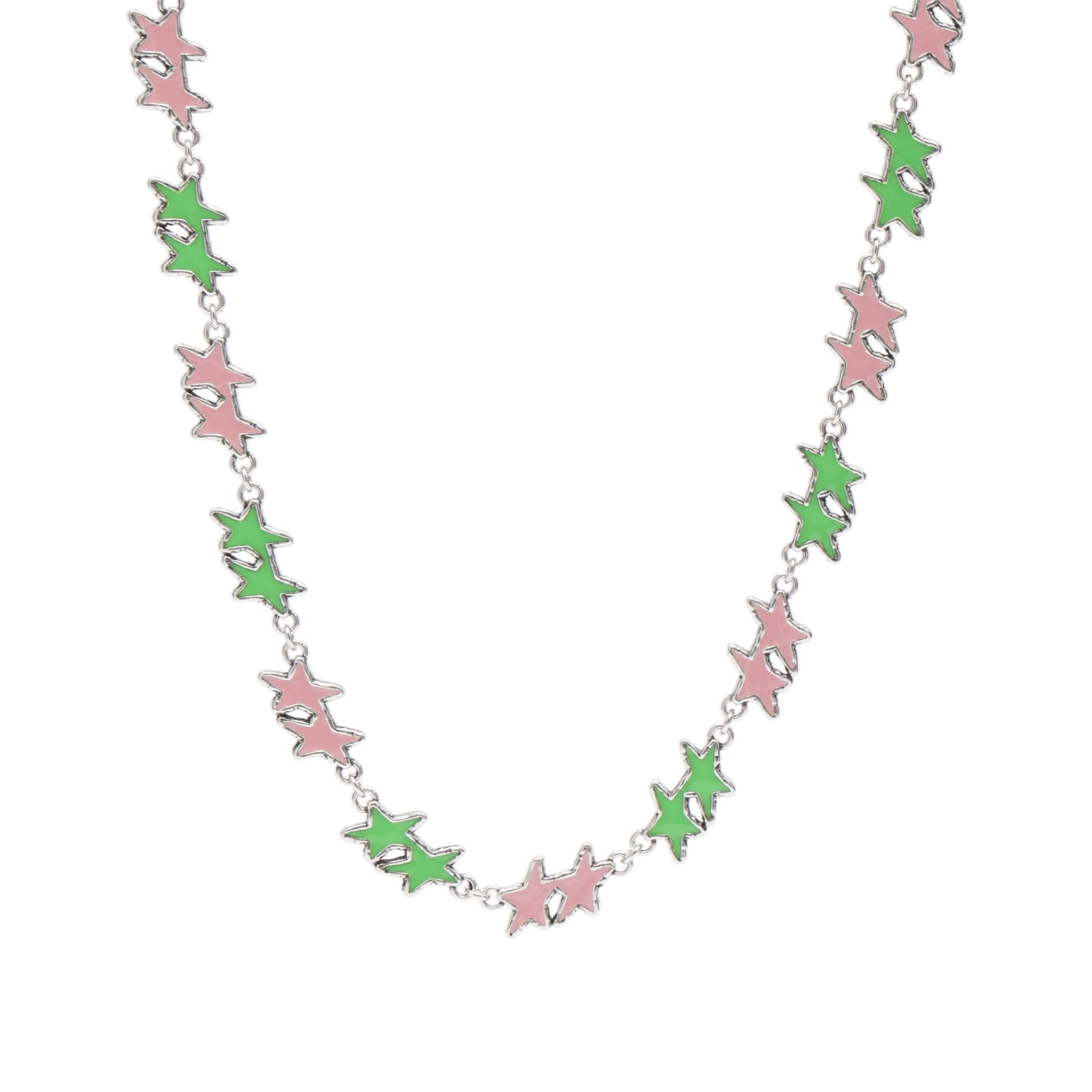 TwoJeys Melted Stars Necklace