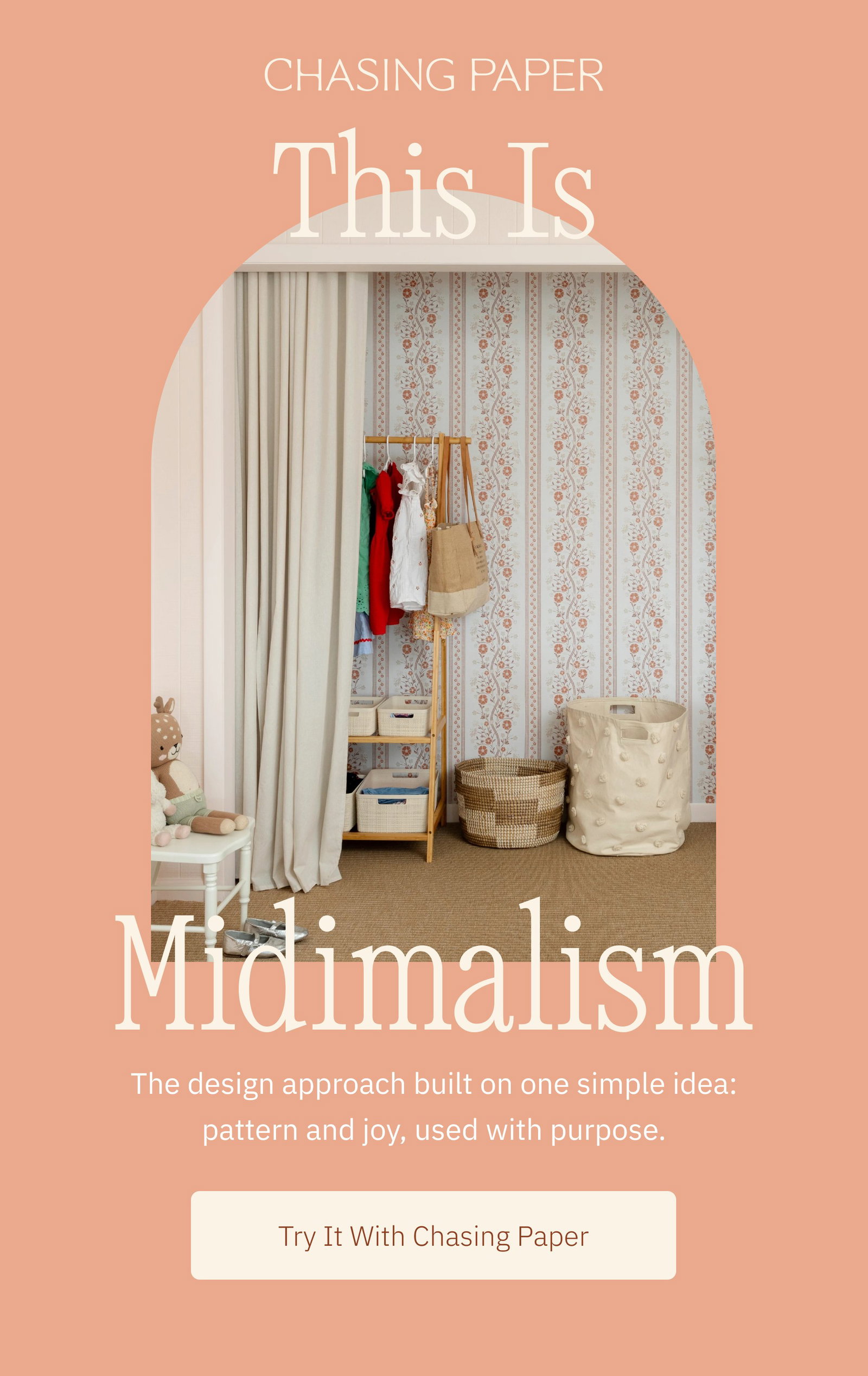 This Is Midimalism The design approach built on one simple idea: pattern and joy, used with purpose. Try It With Chasing Paper