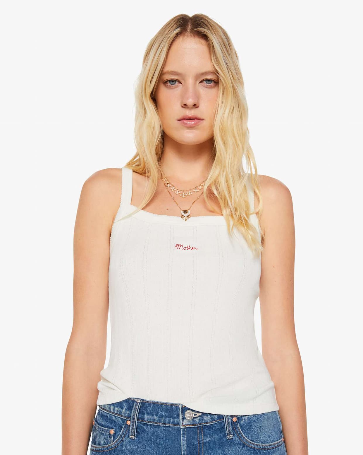 The Teeny Weeny Tank in Whisper White
