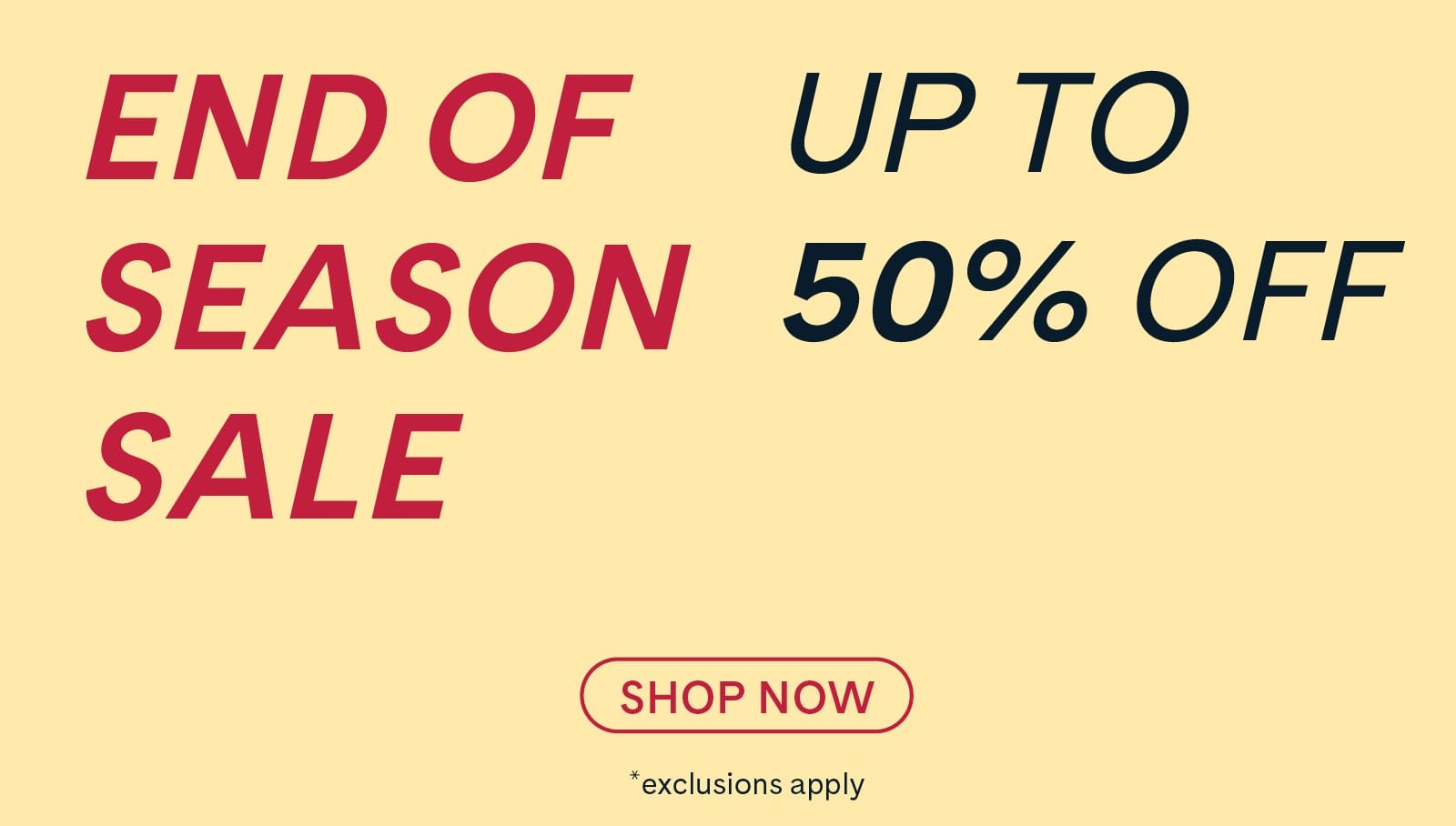 SPERRY End of Season Sale