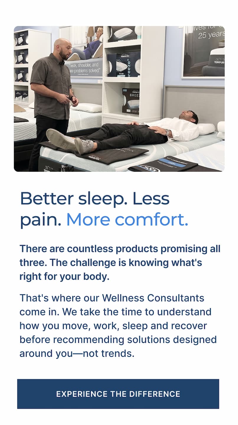 Experience the difference in store