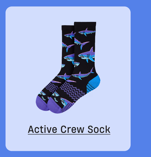 Active Crew Sock