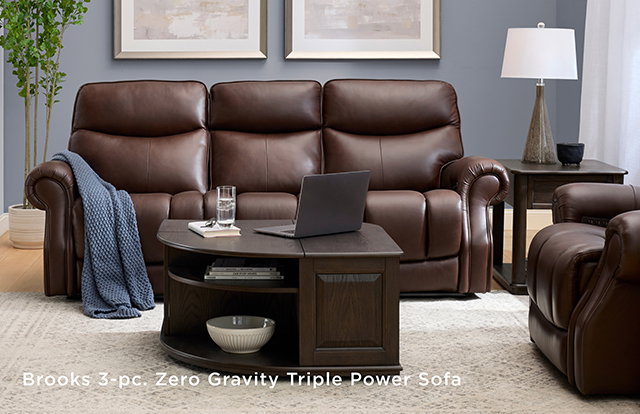 Brooks 3-pc. Zero Gravity Triple Power Sofa