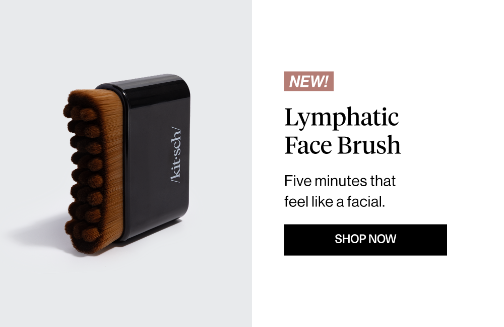 Lymphatic Face Brush Five minutes that feel like a facial.