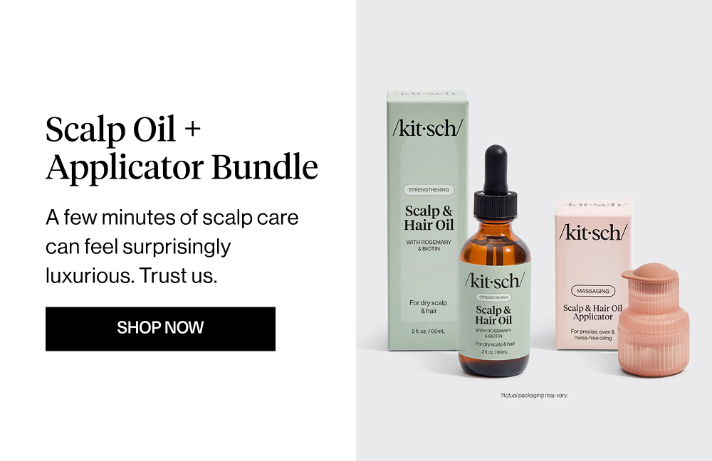 Scalp Oil + Applicator Bundle Body Copy: A few minutes of scalp care can feel surprisingly luxurious. Trust us.