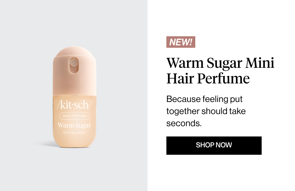 Warm Sugar Mini Hair Perfume Because feeling put together should take seconds.