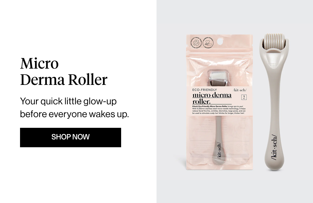 Micro Derma Roller Body Copy: Your quick little glow-up before everyone wakes up.