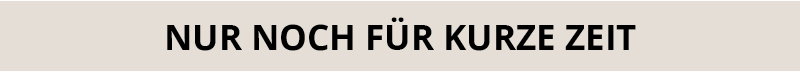 Werbebanner mit Text: Nur noch für kurze Zeit
