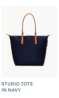 Studio Tote in Navy