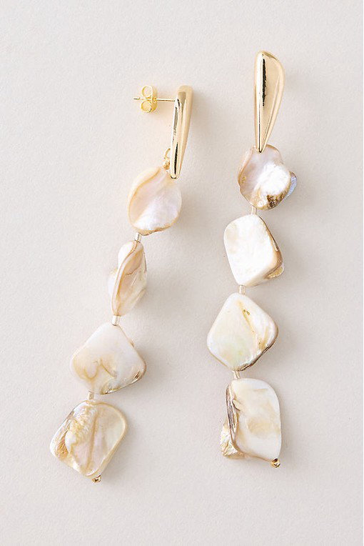 Stone Drop Earrings
