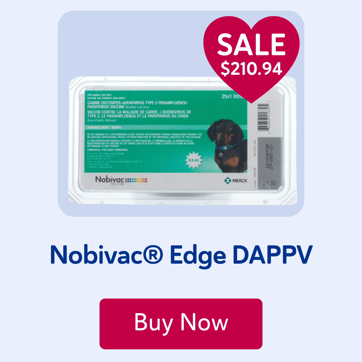 Nobivac® Edge DAPPV