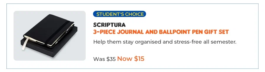 Scriptura 3-piece Journal & Ballpoint Pen Gift Set
