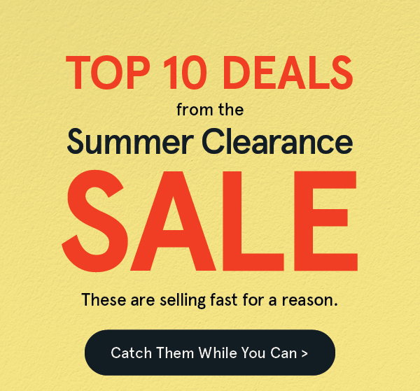 Top Clearance Deals