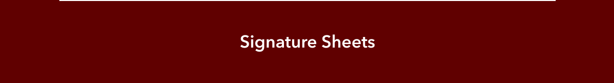 Shop Signature Sheets