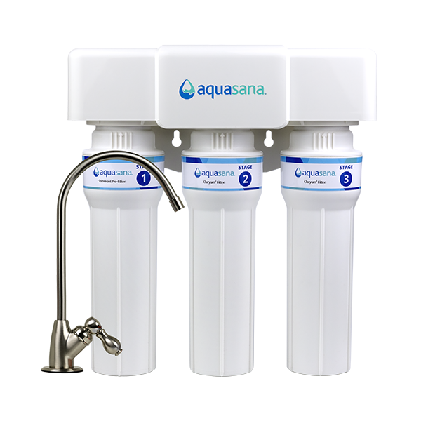 3-stage max flow drinking filter system
