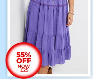 Amelia Flower Trim Dress