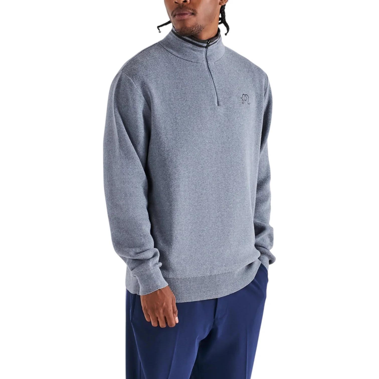 Image of Malbon Sorrel Sweater - Charcoal