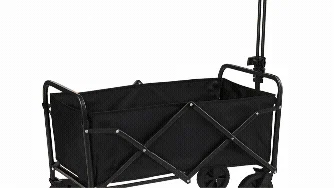 Convenient, multi-surface foldable carry-all cart