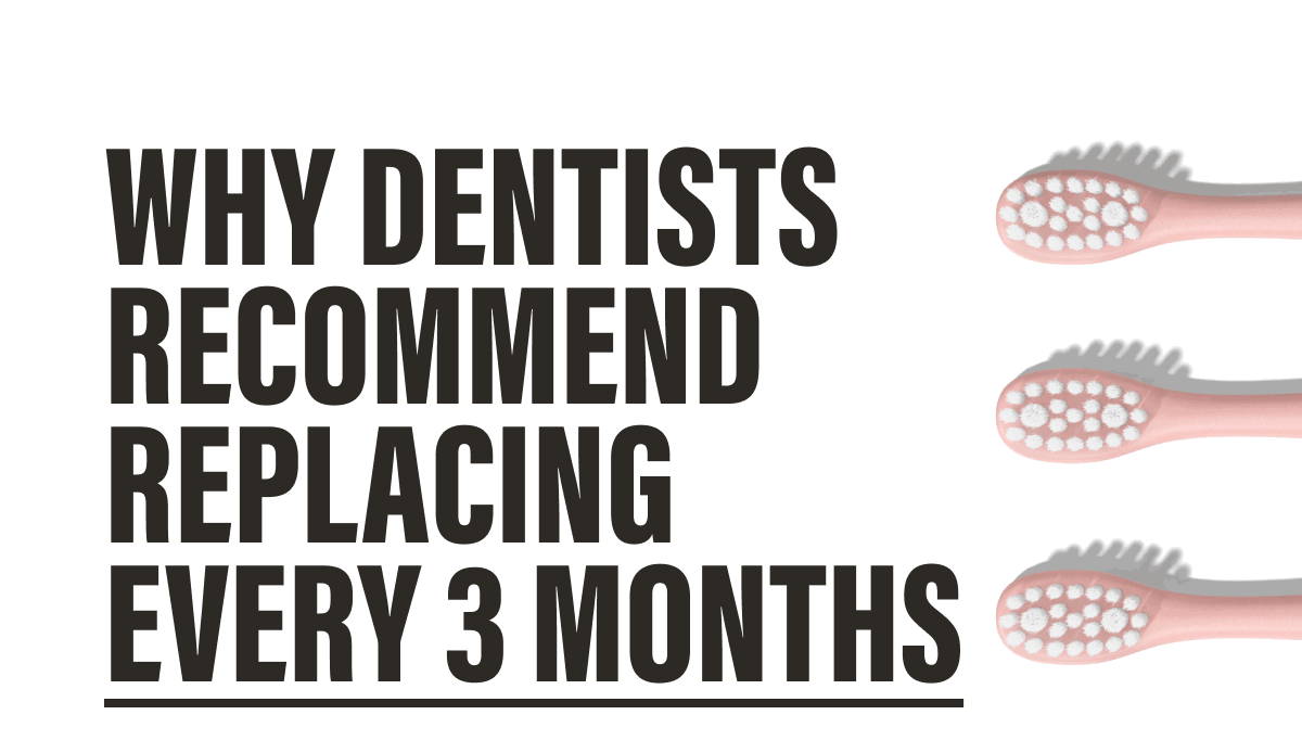 WHY DENTISTS RECOMMENDED REPLACING EVERY 3 MONTHS