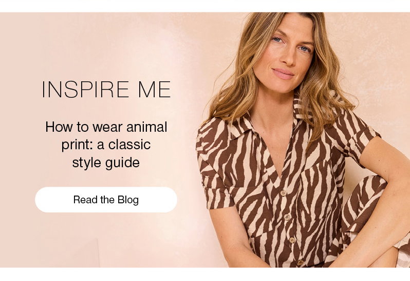 How to wear animal print - read the blog