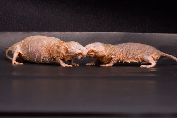 Queen's powerful smell suppresses rivals in naked mole rat colonies | NewScientist
