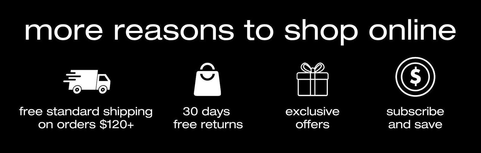 more benefits to shop online