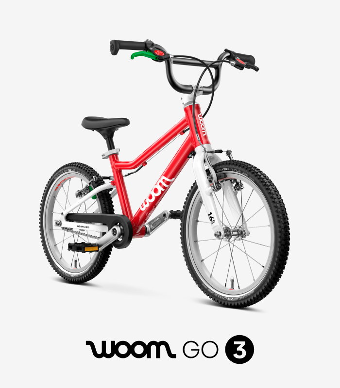 woom GO 3 in woom red