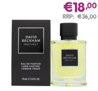 David Beckham Instinct Long-Lasting Eau De Parfum 75ml Spray - €18,00 RRP:€36,00