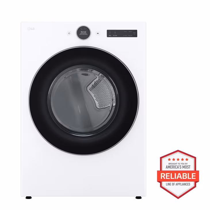 7.4 cu. ft. Ultra Large Capacity Smart Front Load Gas ENERGY STAR Dryer with Sensor Dry & Steam Technology