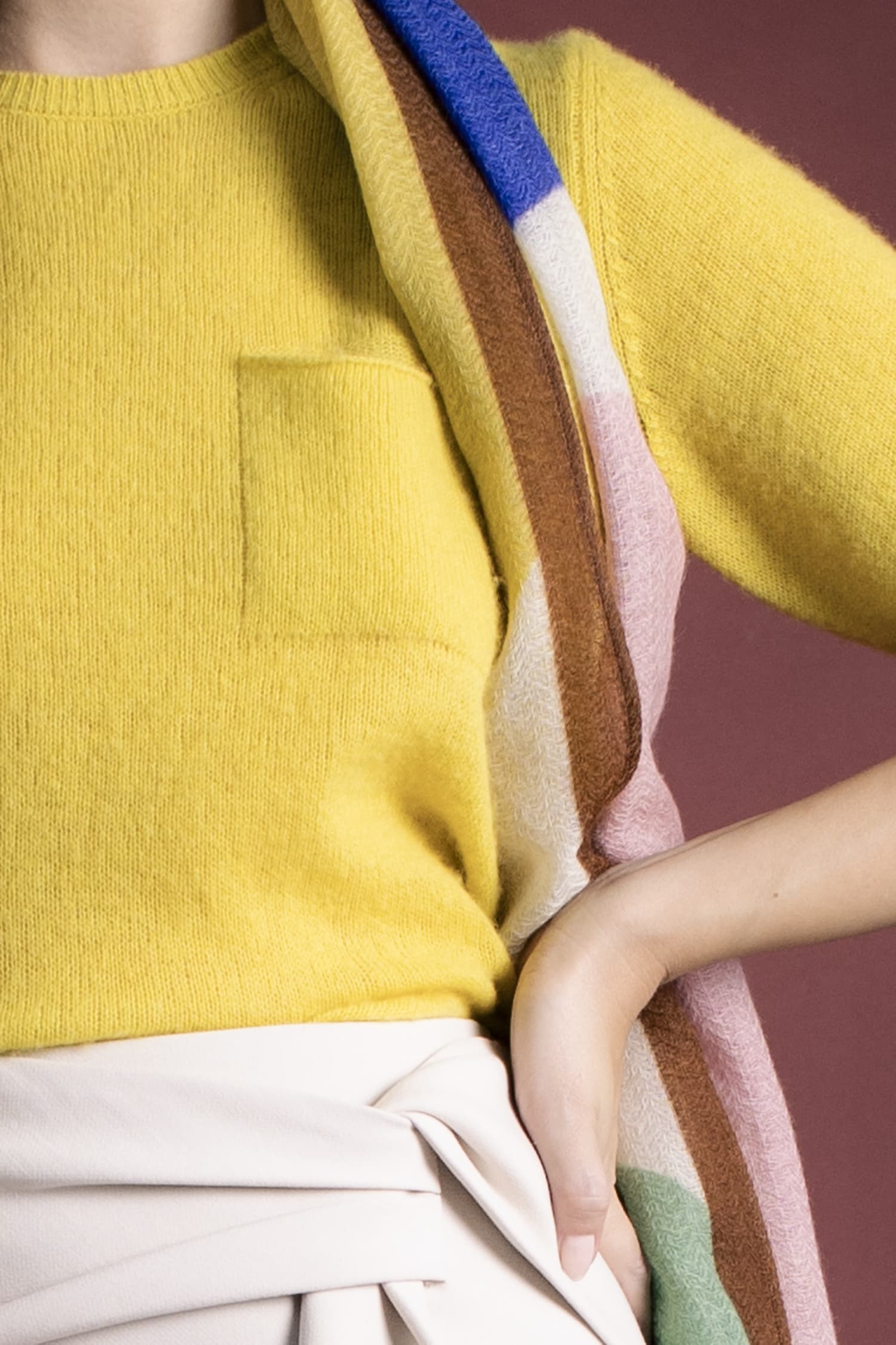 LEXI Yellow jumper
