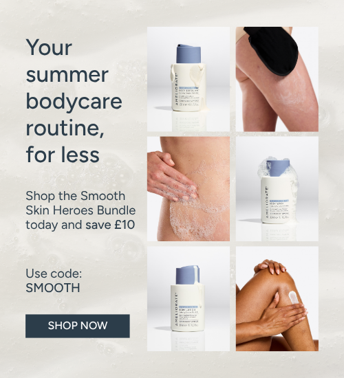Use code SMOOTH to save £10 on the Smooth Skin Heroes bundle - shop now for only £30