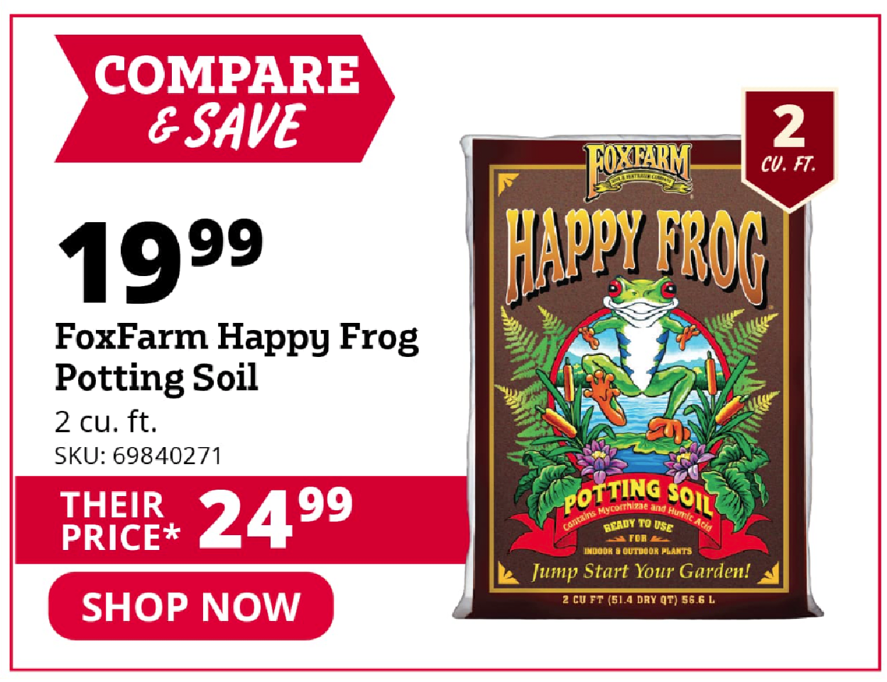 happy frog soil