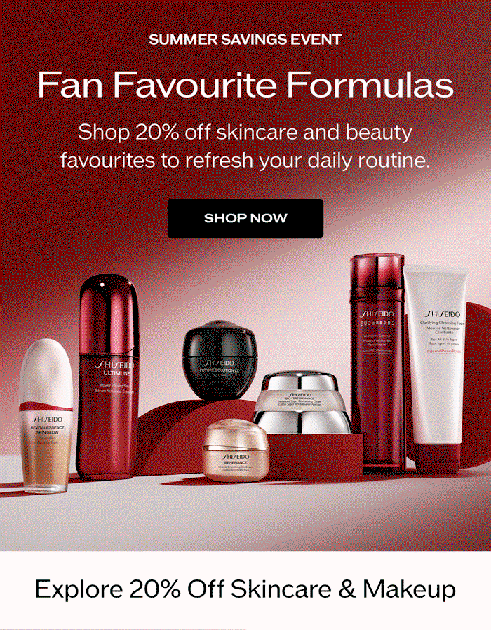 Fan Favourite Formulas are now 20% off. 