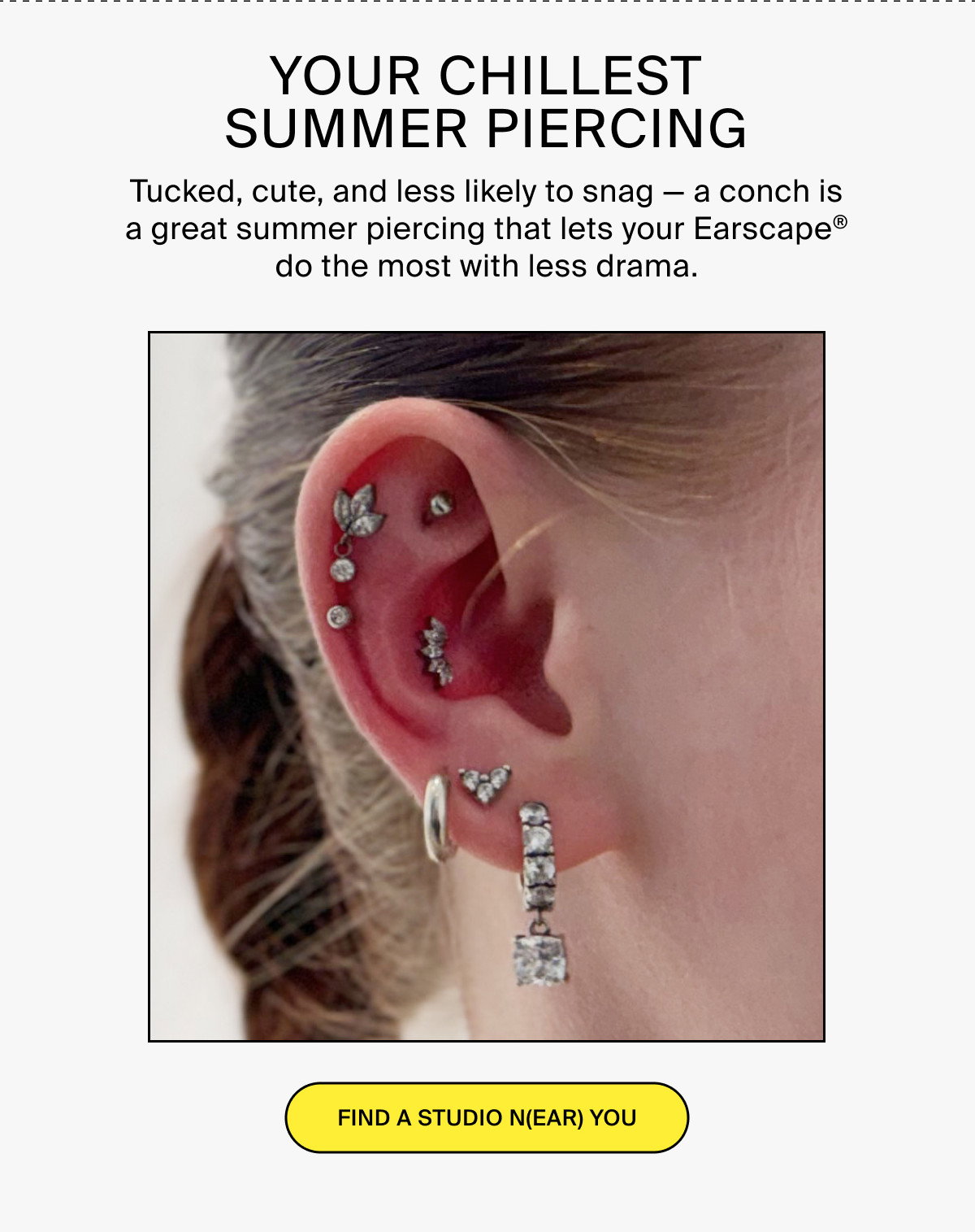 YOUR CHILLEST SUMMER PIERCING - FIND A STUDIO N(EAR) YOU