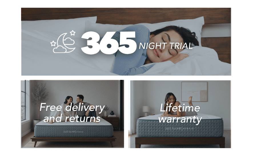 365 night trial | Free Delivery and returns | Lifetime warranty 