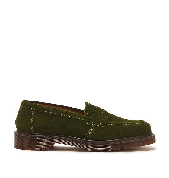Delapre Repello Calf Suede Penny Loafer