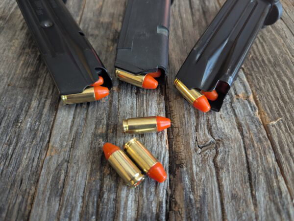Ready Up Gear 9mm dummy rounds loaded in magazines