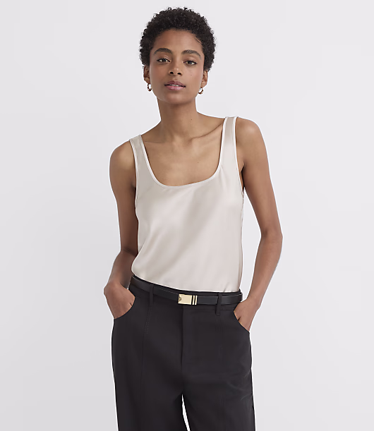 Satin Drapey Cami