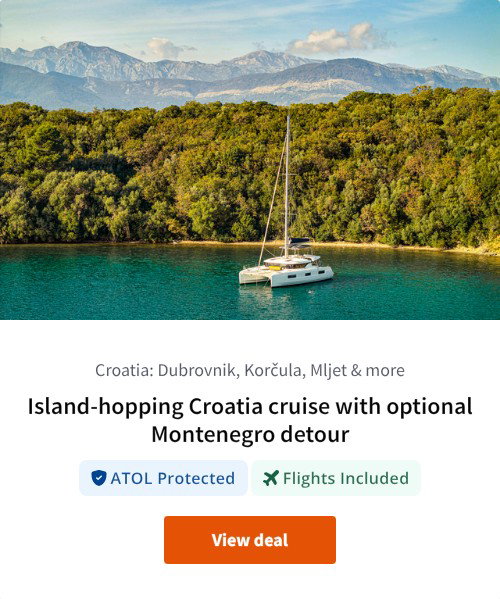 Island-hopping Croatia cruise with optional Montenegro detour