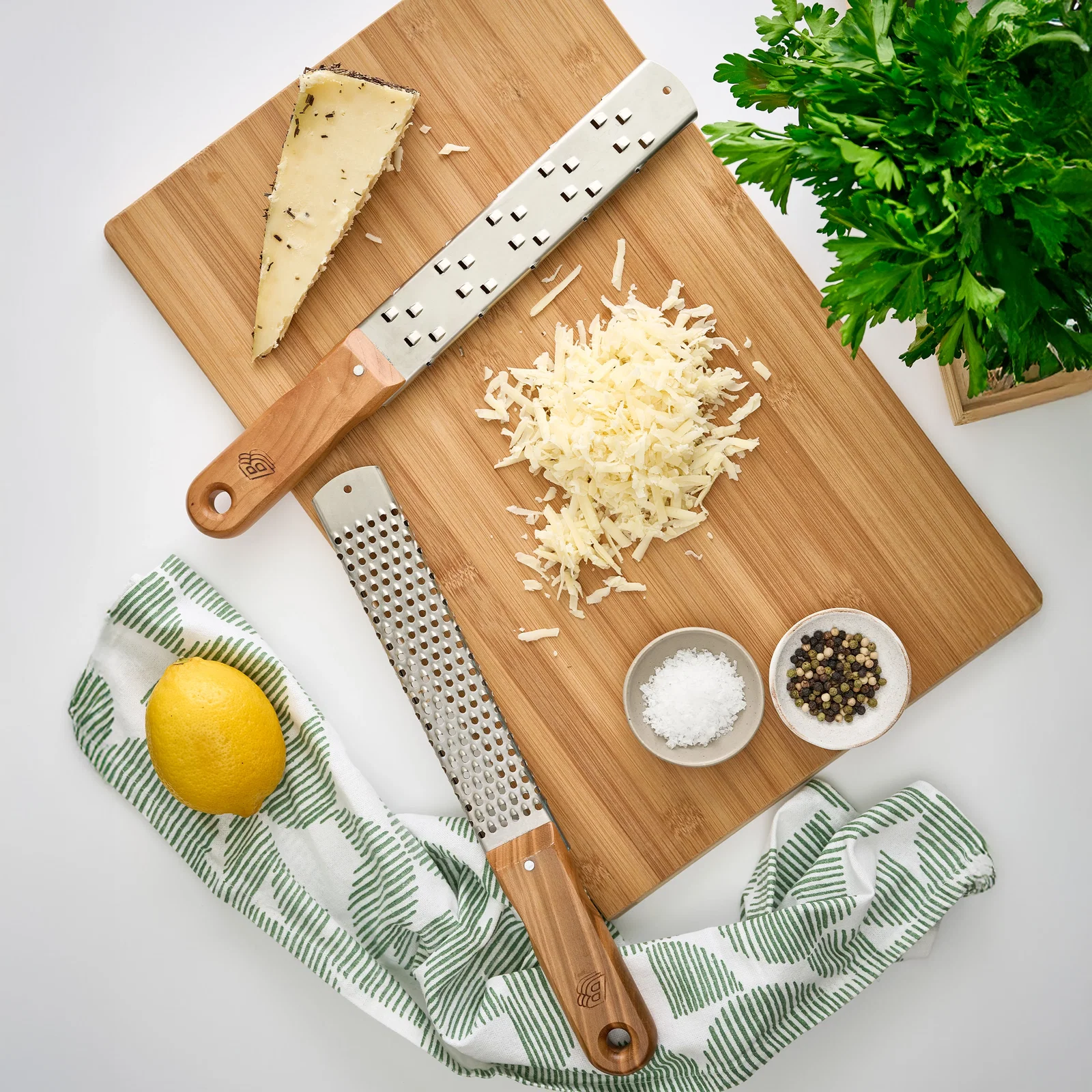 Image of Italian Wooden Graters Set