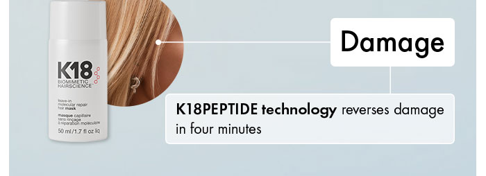K18 Biomimetic Hairscience Leave-In Molecular Repair Hair Mask