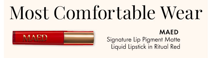 MAED Signature Lip Pigment Matte Liquid Lipstick